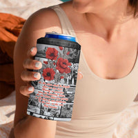 ANZAC Day Gallipoli Campaign 4 in 1 Can Cooler Tumbler To The End They Remain