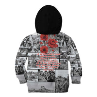 ANZAC Day Gallipoli Campaign Kid Hoodie To The End They Remain