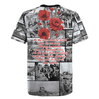 ANZAC Day Gallipoli Campaign Rugby Jersey To The End They Remain