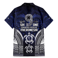 FSM Chuuk States Family Matching Mermaid Dress and Hawaiian Shirt Micronesia Six 9 One Polynesian Tribal Pattern