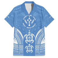 FSM Kosrae States Family Matching Puletasi and Hawaiian Shirt Micronesia Six 9 One Polynesian Tribal Pattern