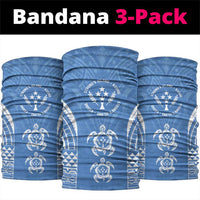 FSM Kosrae States Neck Gaiter Micronesia Six 9 One Polynesian Tribal Pattern - Polynesian Pride