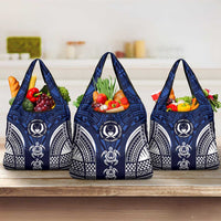 FSM Pohnpei States Grocery Bag Micronesia Six 9 One Polynesian Tribal Pattern