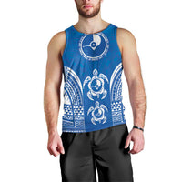 FSM Yap States Men Tank Top Micronesia Six 9 One Polynesian Tribal Pattern