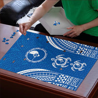 FSM Yap States Puzzle Micronesia Six 9 One Polynesian Tribal Pattern - Polynesian Pride