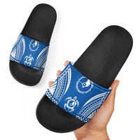 FSM Yap States Slide Sandals Micronesia Six 9 One Polynesian Tribal Pattern - Polynesian Pride