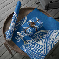 FSM Yap States Wrapping Paper Micronesia Six 9 One Polynesian Tribal Pattern - Polynesian Pride