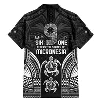FSM Micronesia Six 9 One Hawaiian Shirt Polynesian Tribal Pattern