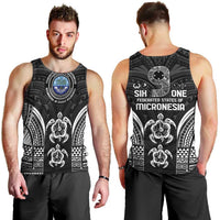 FSM Micronesia Six 9 One Men Tank Top Polynesian Tribal Pattern