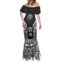 FSM Micronesia Six 9 One Mermaid Dress Polynesian Tribal Pattern