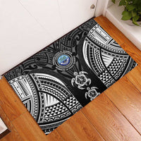 FSM Micronesia Six 9 One Rubber Doormat Polynesian Tribal Pattern