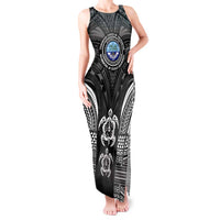 FSM Micronesia Six 9 One Tank Maxi Dress Polynesian Tribal Pattern