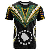 Custom Polynesian Pride Atiu Island T Shirt Cook Islands Tribal Wave Style LT9 Black - Polynesian Pride