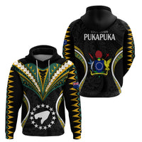 Polynesian Pride Pukapuka Island Hoodie Cook Islands Tribal Wave Style LT9 - Polynesian Pride