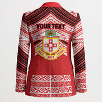 Personalised Kolisi Tonga College Atele Blazer Polynesian Ngatu Tribal - Polynesian Pride