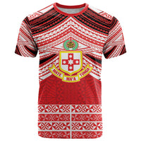 Personalised Kolisi Tonga College Atele T Shirt Polynesian Ngatu Tribal