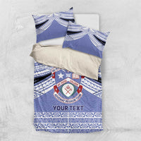 Personalised Tonga Apifoou College Bedding Set Polynesian Ngatu Tribal