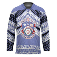 Personalised Tonga Apifoou College Hockey Jersey Polynesian Ngatu Tribal - Polynesian Pride