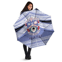 Personalised Tonga Apifoou College Umbrella Polynesian Ngatu Tribal - Polynesian Pride