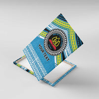 Personalised Tonga Lavengamalie College Canvas Wall Art Polynesian Ngatu Tribal