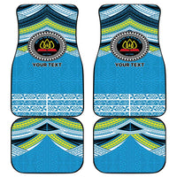 Personalised Tonga Lavengamalie College Car Mats Polynesian Ngatu Tribal