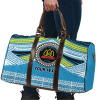 Personalised Tonga Lavengamalie College Travel Bag Polynesian Ngatu Tribal - Polynesian Pride