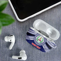 Personalised Tonga Sia'atoutai Theological College AirPods Case Polynesian Ngatu Tribal - Polynesian Pride