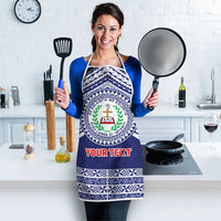 Personalised Tonga Sia'atoutai Theological College Apron Polynesian Ngatu Tribal - Polynesian Pride