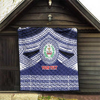 Personalised Tonga Sia'atoutai Theological College Quilt Polynesian Ngatu Tribal