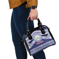 Personalised Tonga Sia'atoutai Theological College Shoulder Handbag Polynesian Ngatu Tribal