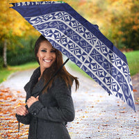 Personalised Tonga Sia'atoutai Theological College Umbrella Polynesian Ngatu Tribal - Polynesian Pride