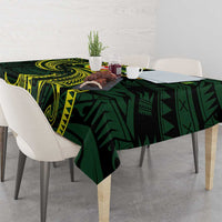 American Samoa Manua Cession Day Personalized Tablecloth Polynesian Wave Style