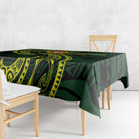 American Samoa Manua Cession Day Personalized Tablecloth Polynesian Wave Style
