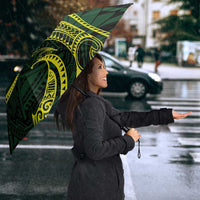 American Samoa Manua Cession Day Personalized Umbrella Polynesian Wave Style - Polynesian Pride