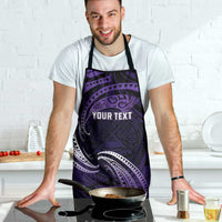 Manua Segaula American Samoa High School Personalized Apron Polynesian Wave Style - Polynesian Pride