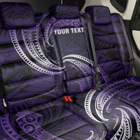 Manua Segaula American Samoa High School Personalized Back Car Seat Cover Polynesian Wave Style