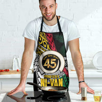 Ni-Van Vanuatu 45th Yumi Yumi Yumi Apron Vanuatuan Boar Tusk Polynesian Pattern - Polynesian Pride