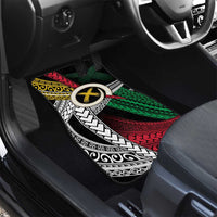 Ni-Van Vanuatu 45th Yumi Yumi Yumi Car Mats Vanuatuan Boar Tusk Polynesian Pattern
