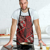 Vintage Ngatu Tribal Tonga Pattern Apron - Polynesian Pride