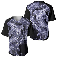 Kikorangi Maori Tribal Hammershark Ghost Spirit Baseball Jersey