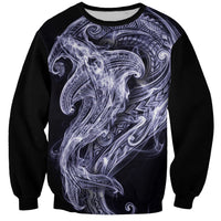 Kikorangi Maori Tribal Hammershark Ghost Spirit Sweatshirt