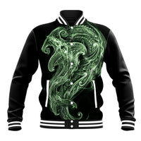 Pounamu Maori Tribal Hammershark Ghost Spirit Baseball Jacket