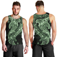 Pounamu Maori Tribal Hammershark Ghost Spirit Men Tank Top