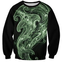 Pounamu Maori Tribal Hammershark Ghost Spirit Sweatshirt