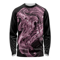 Mawhero Maori Tribal Hammershark Ghost Spirit Long Sleeve Shirt