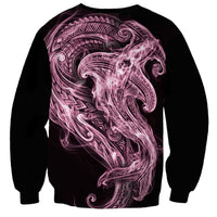 Mawhero Maori Tribal Hammershark Ghost Spirit Sweatshirt