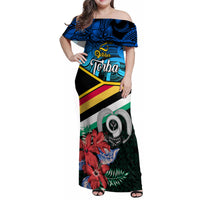 torba-vanuatu-family-matching-off-shoulder-maxi-dress-and-hawaiian-shirt-sand-drawing-with-polynesian-pattern