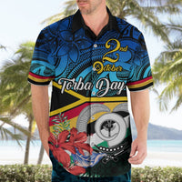 Torba Vanuatu Hawaiian Shirt Sand Drawing With Polynesian Pattern LT9 - Polynesian Pride