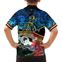Torba Vanuatu Hawaiian Shirt Sand Drawing With Polynesian Pattern LT9 - Polynesian Pride