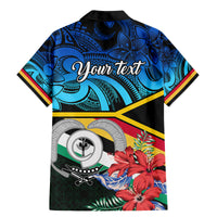 personalised-torba-vanuatu-family-matching-mermaid-dress-and-hawaiian-shirt-sand-drawing-with-polynesian-pattern